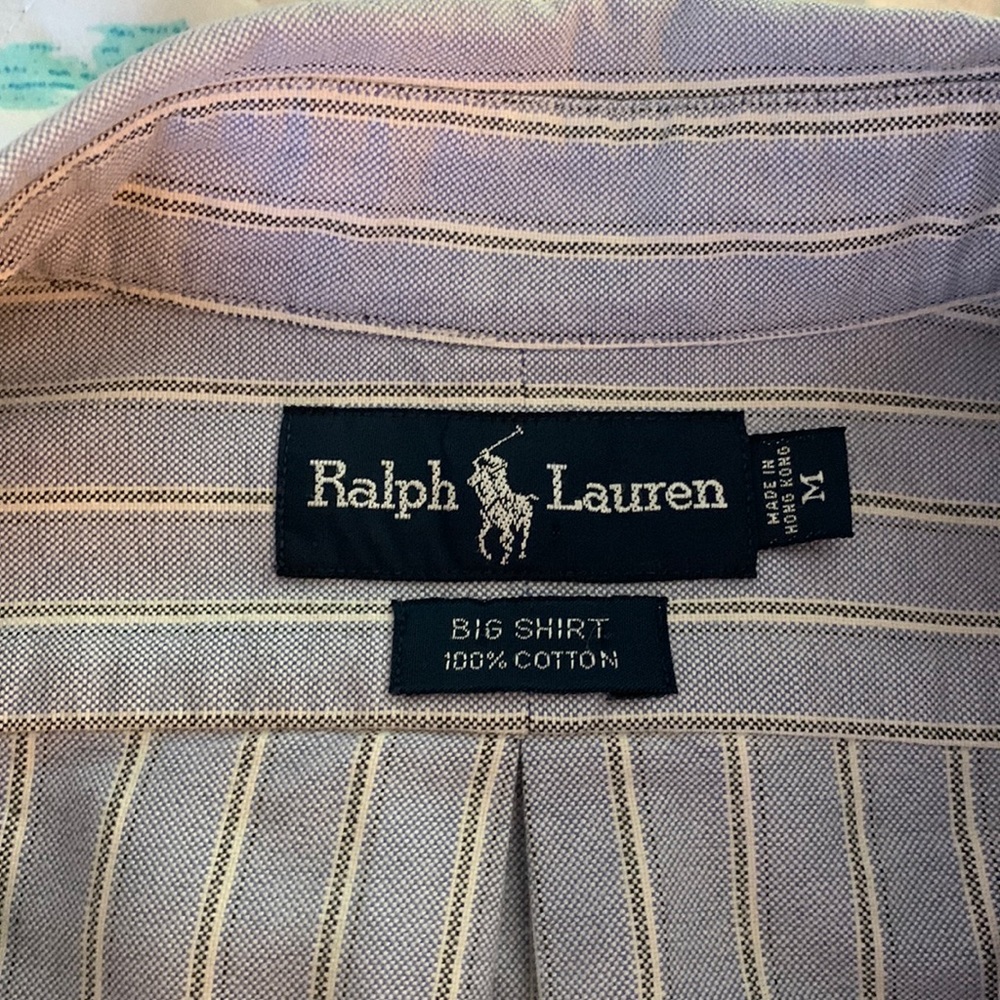 Polo by Ralph Lauren Buttoned long sleeve Men’s size Medium Gently Used